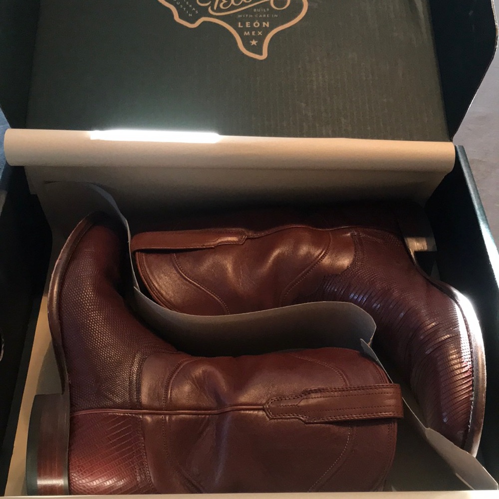 Tecovas Nash 10.5 Bourbon Lizard Dark Brown